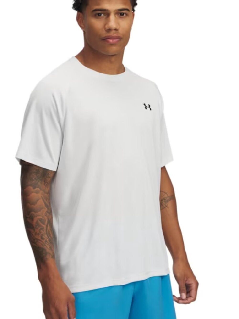 Under Armour Tech 2.0 Textured Men's T-Shirt 2XLT Loose fit  Distant Gray NWT